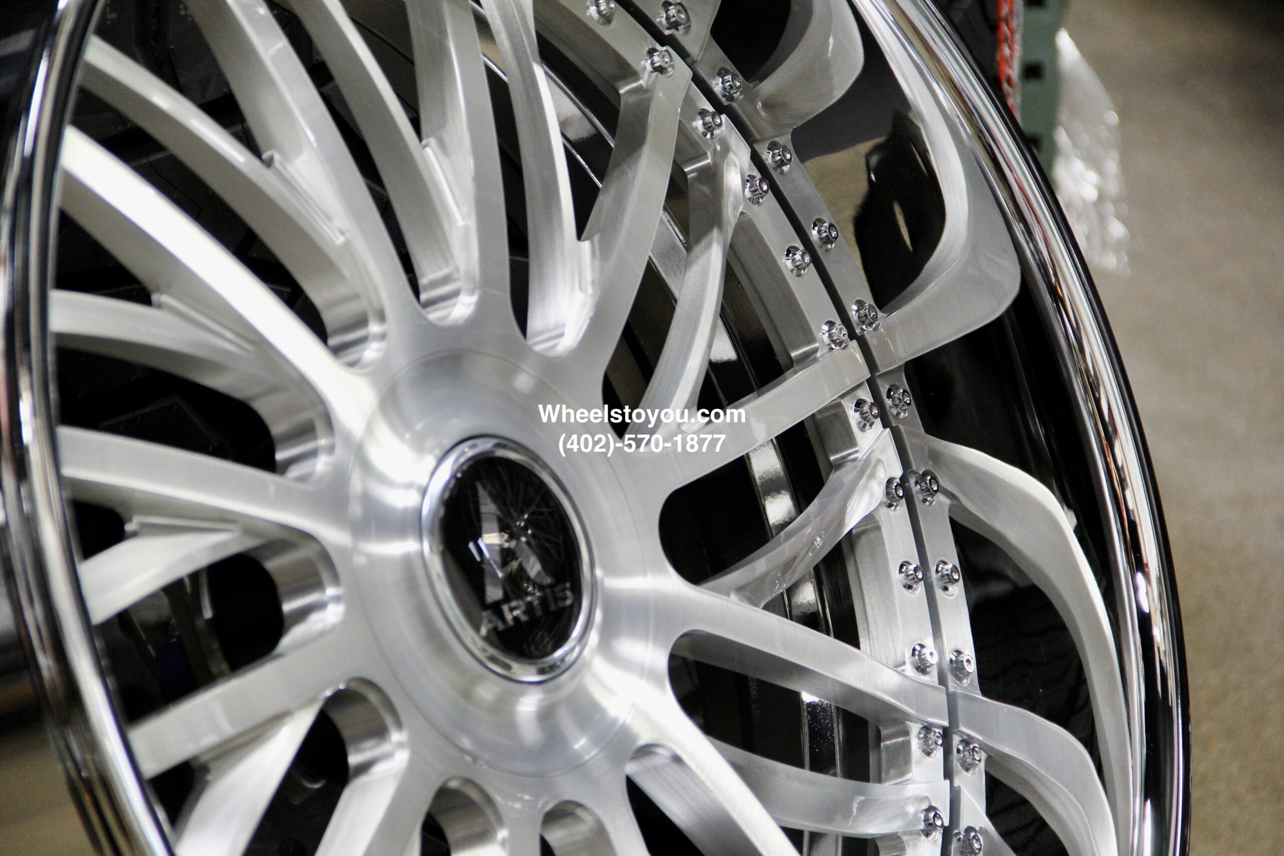 New Set (4) Artis Forged "G-Boro" 26" Billet Staggered USA MADE Wheels 5x4.75" & 5x5" Bolt pattern Set (4) Fit Chevy Chevrolet Caprice Impala Buick Oldsmobile Cutlass Monte Carlo Regal Grand Prix & More - Image 7