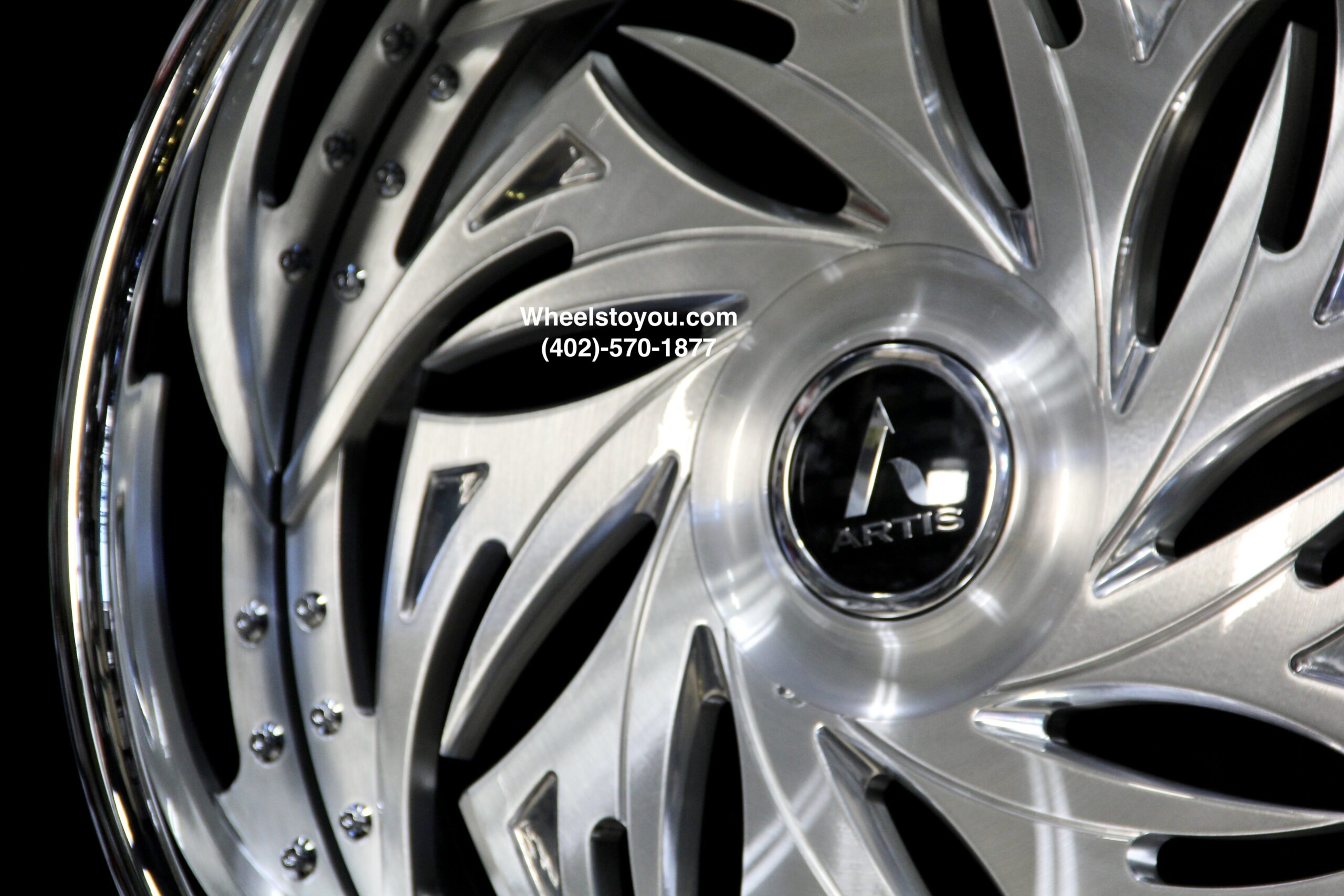 New Set (4) Artis Forged "Macon" 24" Billet Staggered USA MADE Wheels & Steering Wheel 5x4.75" & 5x5" Bolt pattern Set (4) Fit Chevy Chevrolet Caprice Impala Buick Oldsmobile Cutlass Monte Carlo Regal Grand Prix & More - Image 10